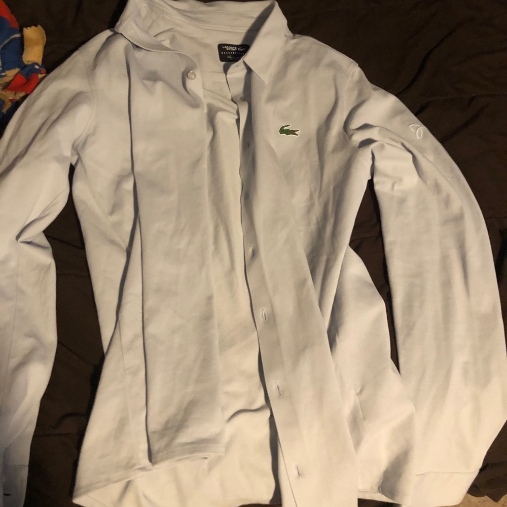 Lacoste knit dress shirt
